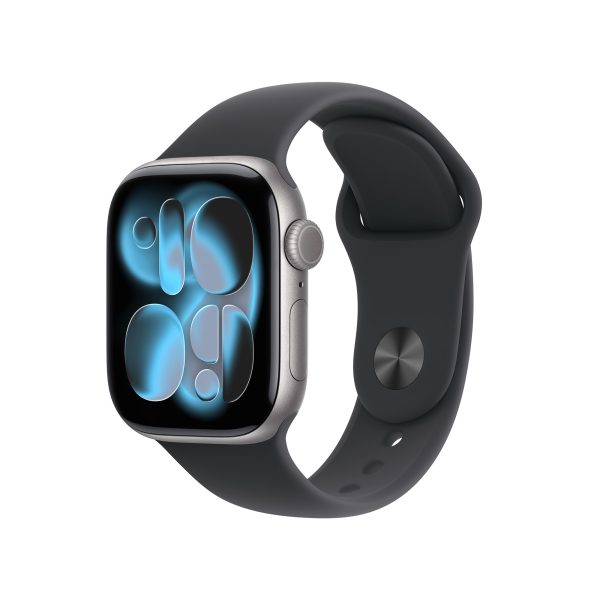 Apple Watch Series 11 (GPS), 42mm Aluminum Case with Sport Band (S/M)