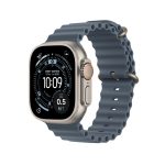 Apple Watch Ultra 3 (GPS + Cellular), 49mm Titanium Case with Ocean Band