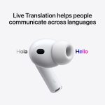 Apple AirPods Pro 3 Wireless Active Noise Canceling Earbuds, Bluetooth, White - Image 7