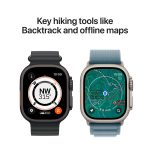 Apple Watch Ultra 3 (GPS + Cellular), 49mm Titanium Case with Ocean Band - Image 4