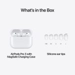 Apple AirPods Pro 3 Wireless Active Noise Canceling Earbuds, Bluetooth, White - Image 9