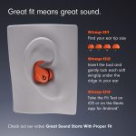 Beats by Dr. Dre Powerbeats Fit Wireless Earbuds, Bluetooth, Gravel Gray - Image 3