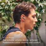 Beats by Dr. Dre Powerbeats Fit Wireless Earbuds, Bluetooth, Gravel Gray - Image 4