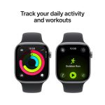 Apple Watch Series 11 (GPS + Cellular), 46mm Aluminium Case with Sport Band (M/L) - Image 3